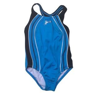 Speedo Girls Racerback One Piece Swimsuit
